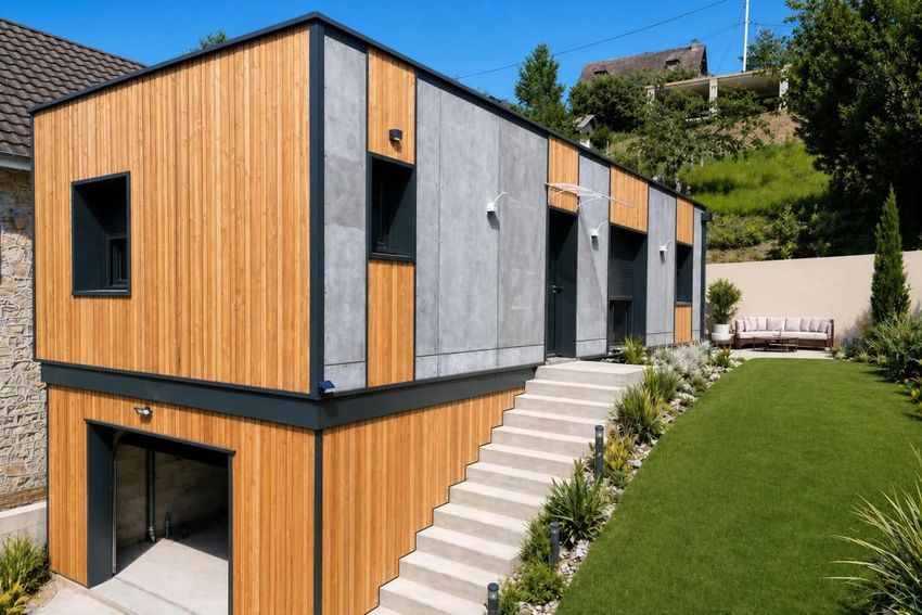 Image Façade à  maison individuelle de Brive-la-Gaillarde