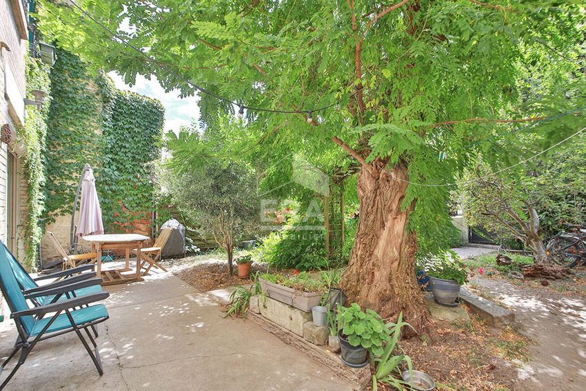 Image Jardin à  maison mitoyenne de Malakoff