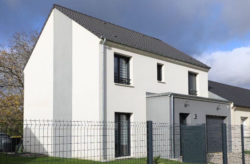 Image Façade à  maison individuelle de Boussy-Saint-Antoine