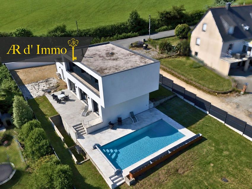 Image Piscine à  maison individuelle de Saint-Yvi