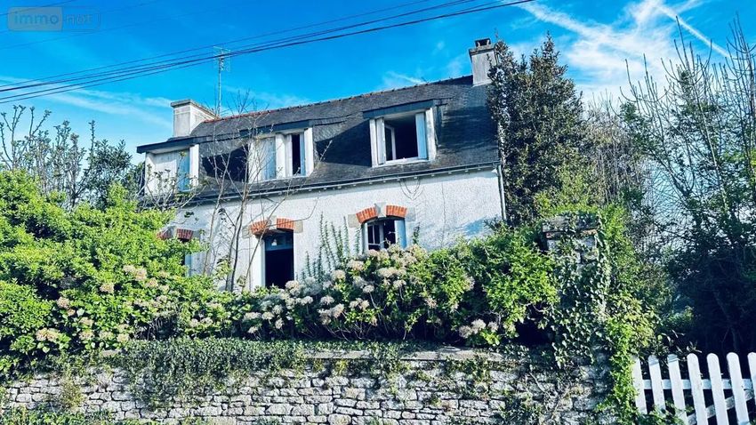 Image Façade à  maison individuelle de Le Faouët