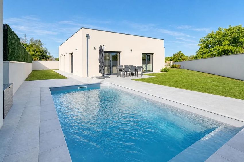 Image Piscine à  maison individuelle de Toulouse