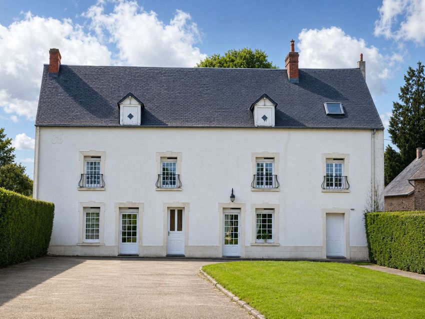 Image Façade à  maison individuelle de Saint-Lô
