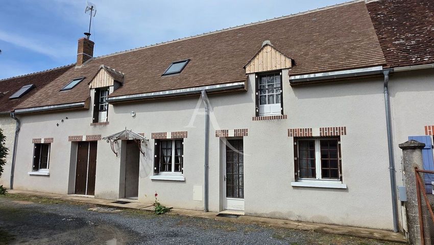 Image Façade à  maison mitoyenne de Noyers-sur-Cher