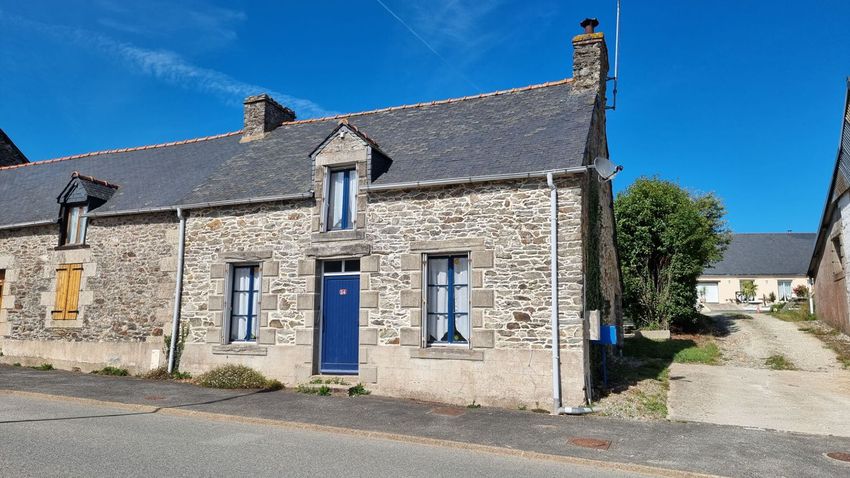 Image Façade à  maison mitoyenne de Gueltas