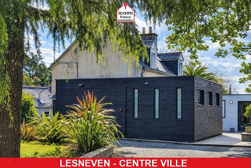 Image Façade à  maison individuelle de Lesneven