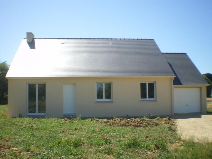 Image Façade à  maison individuelle de Camors