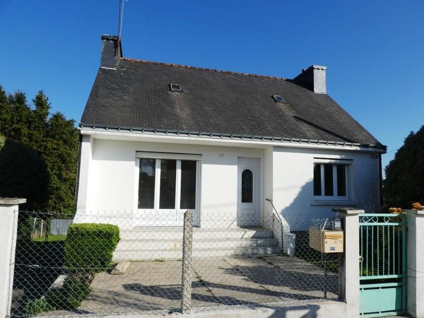 Image Façade à  maison individuelle de Ploërdut