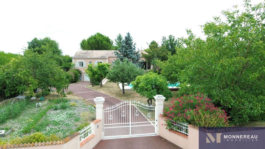 Image Jardin à  maison individuelle de Barbezieux-Saint-Hilaire