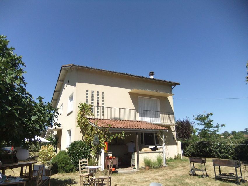 Image Façade à  maison individuelle de Simorre