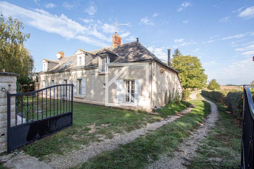 Image Façade à  maison individuelle de Mazé-Milon