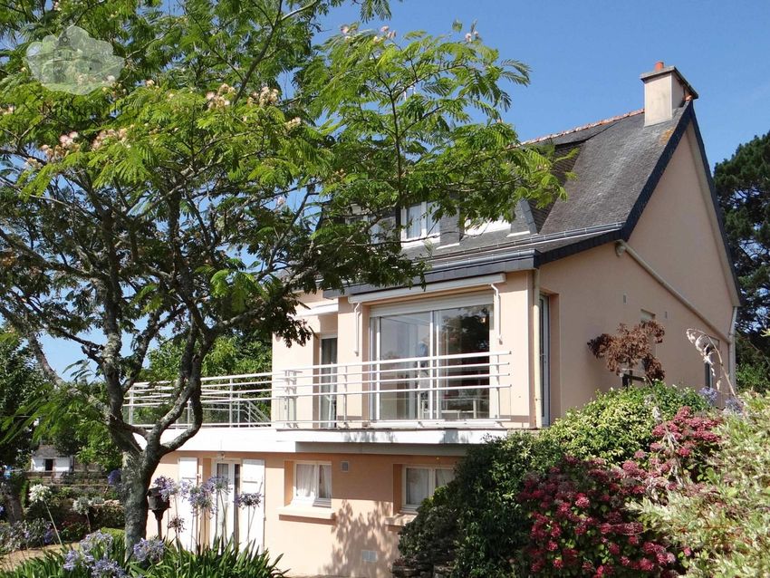 Image Façade à  maison individuelle de Clohars-Carnoët