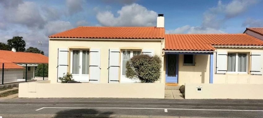 Image Façade à  maison mitoyenne de Les Achards