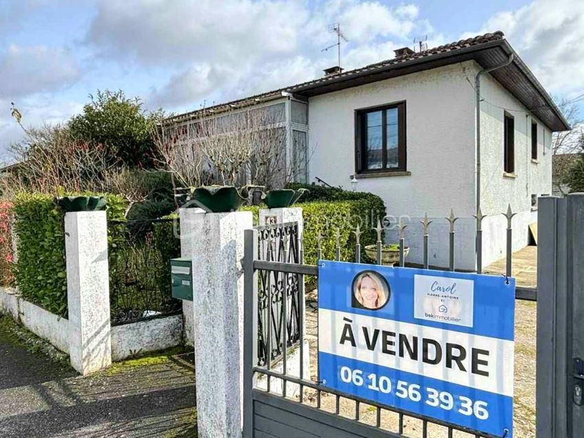 Image Façade à  maison individuelle de Coufouleux