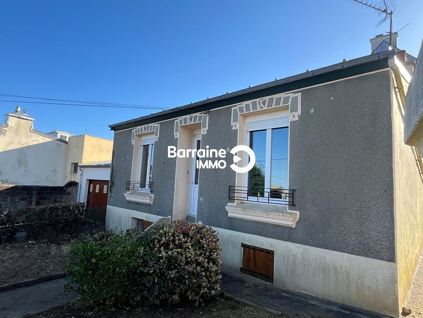 Image Façade à  maison mitoyenne de Brest