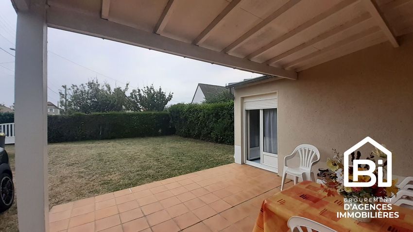 Image Terrasse à  maison mitoyenne de Courseulles-sur-Mer
