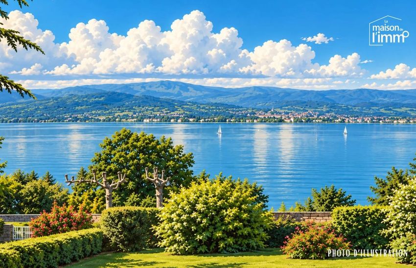 Image Vue à terrain de Thonon-les-Bains
