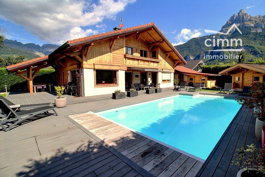 Image Piscine à  maison individuelle de Sallanches