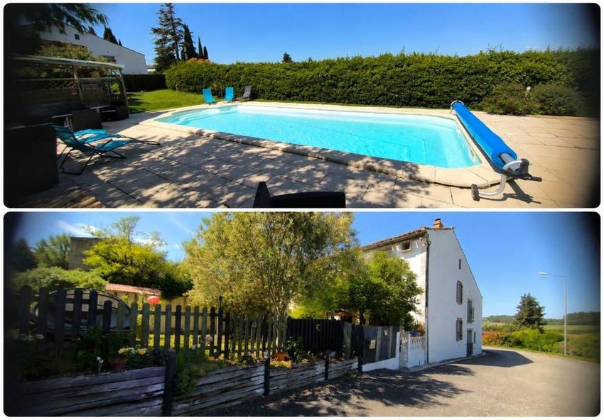 Image Piscine à  maison individuelle de Bellegarde-du-Razès