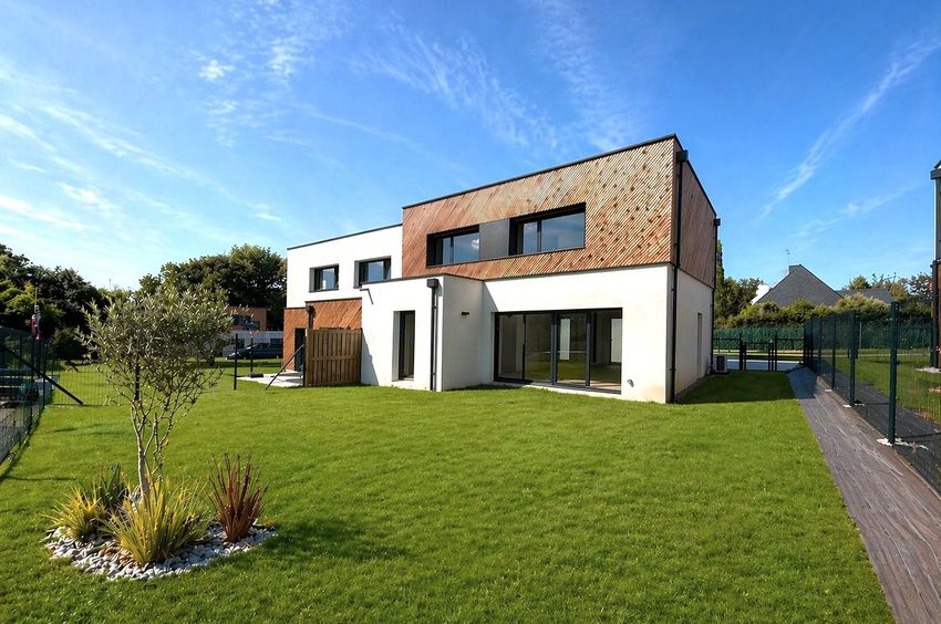 Image Façade à  maison mitoyenne de Pornichet