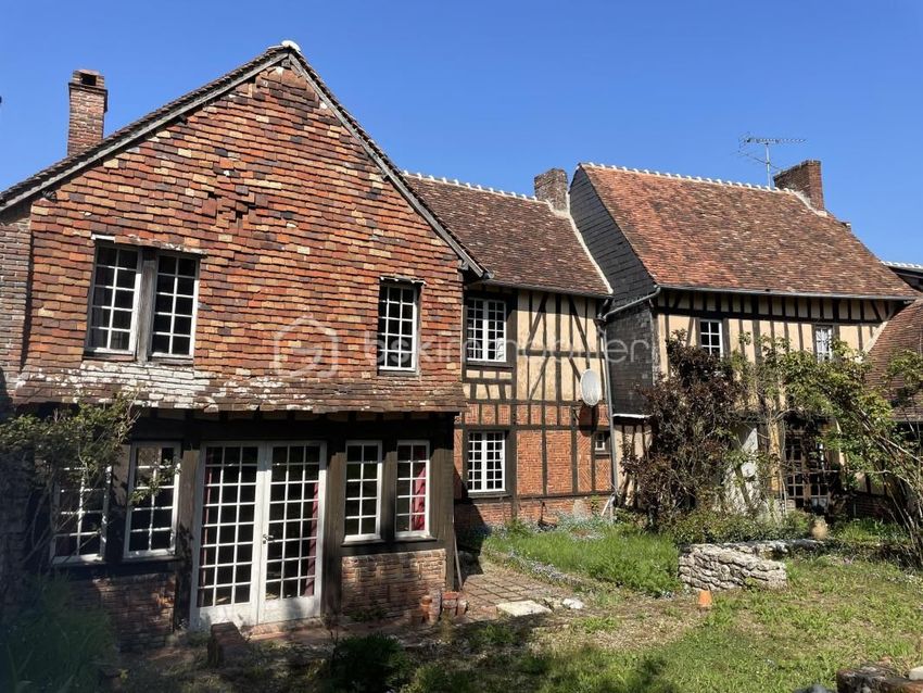 Image Façade à  maison individuelle de Gerberoy