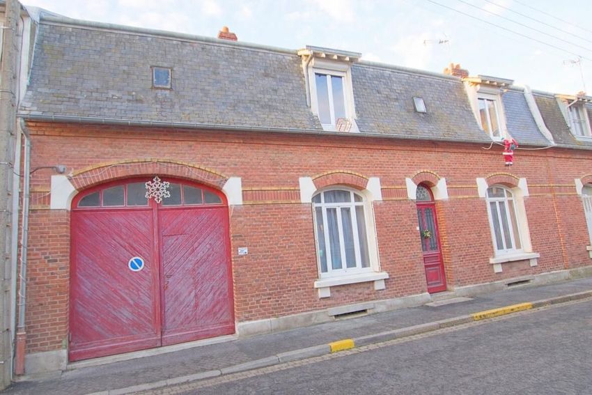 Image Façade à  maison mitoyenne de Ham