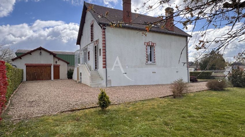 Image Façade à  maison individuelle de Châtres-sur-Cher