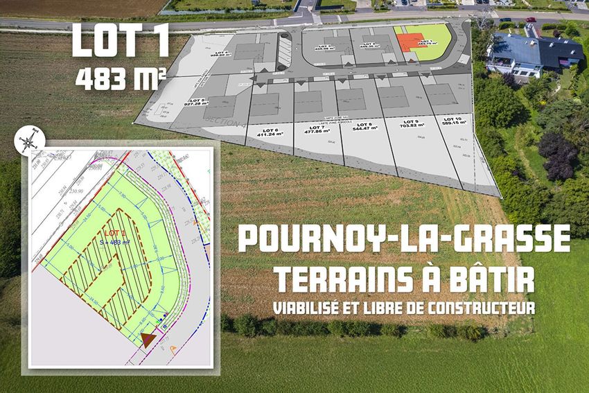 Image de terrain à Pournoy-la-Grasse