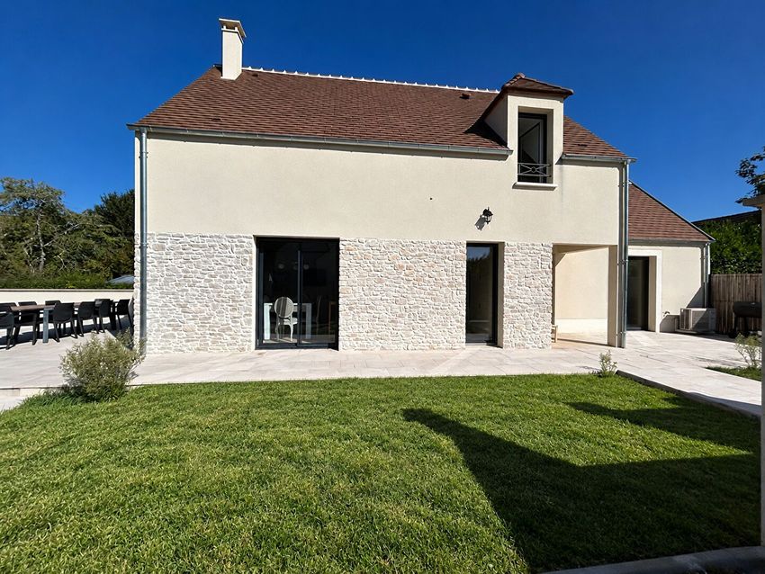Image Façade à  maison individuelle de Bourron-Marlotte