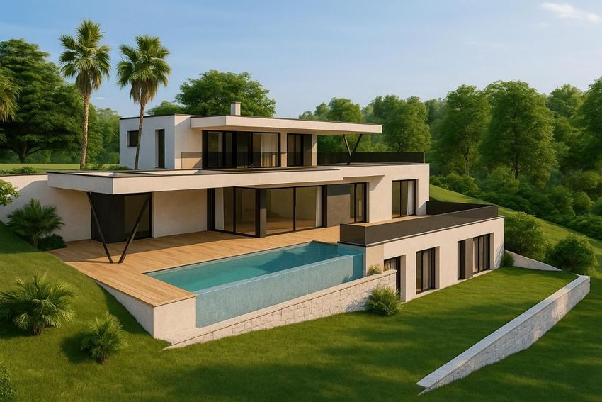 Image Piscine à  maison individuelle de La Londe-les-Maures