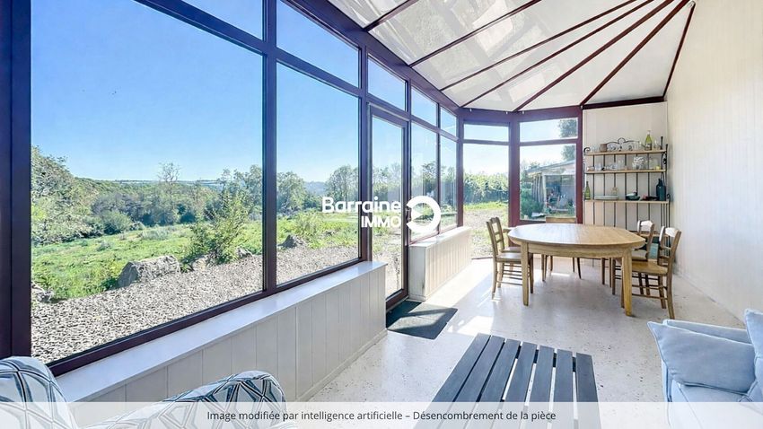 Image Terrasse à  maison individuelle de Argol
