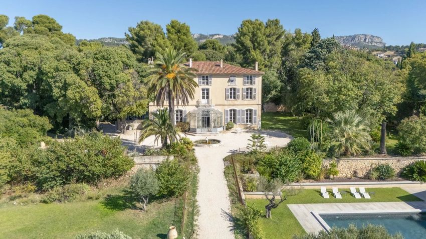 Image Jardin à  maison de maître de Ollioules