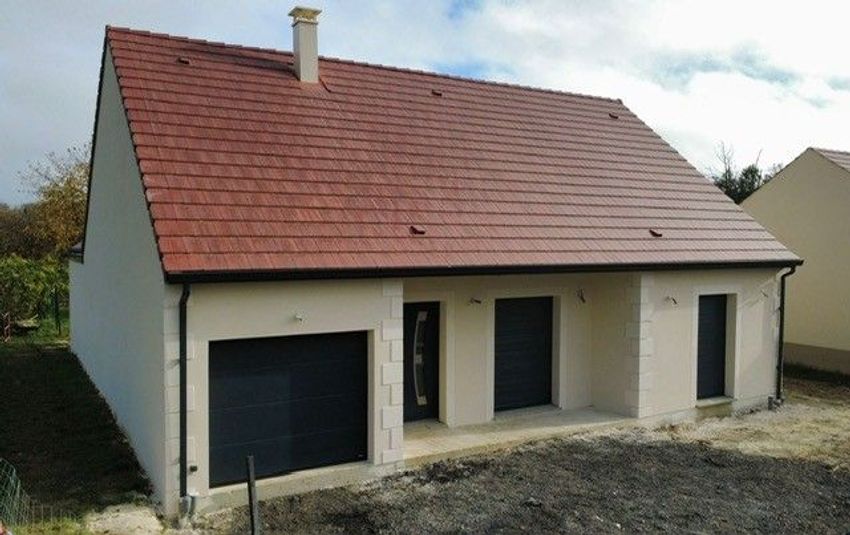Image Façade à  maison individuelle de Coulommes-la-Montagne