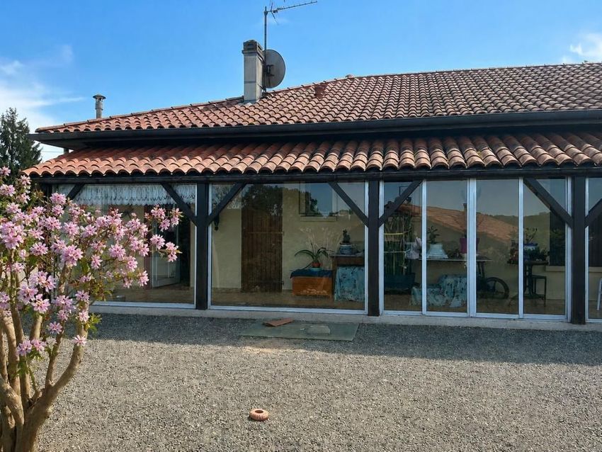 Image Façade à  maison individuelle de Biaudos