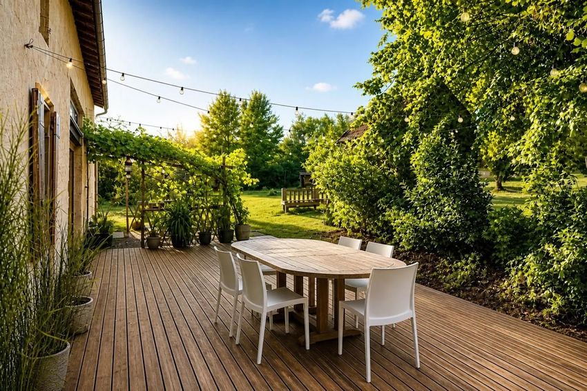 Image Jardin à  maison individuelle de La Sauve