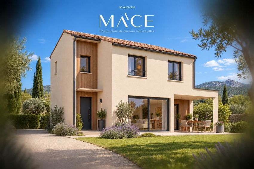 Image Façade à  maison individuelle de Lunel