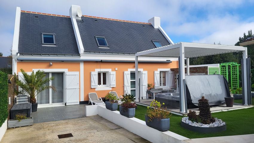 Image Façade à  maison individuelle de Le Palais