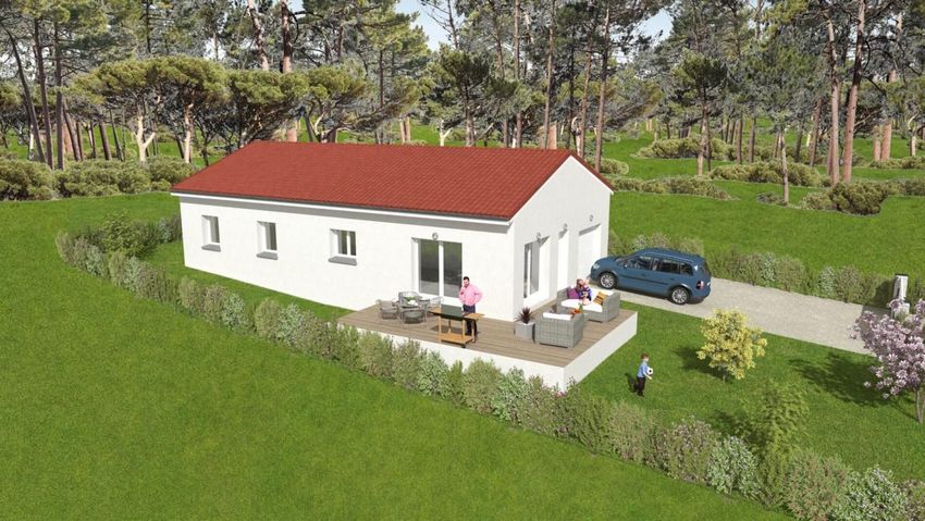 Image Façade à  maison individuelle de Anneyron
