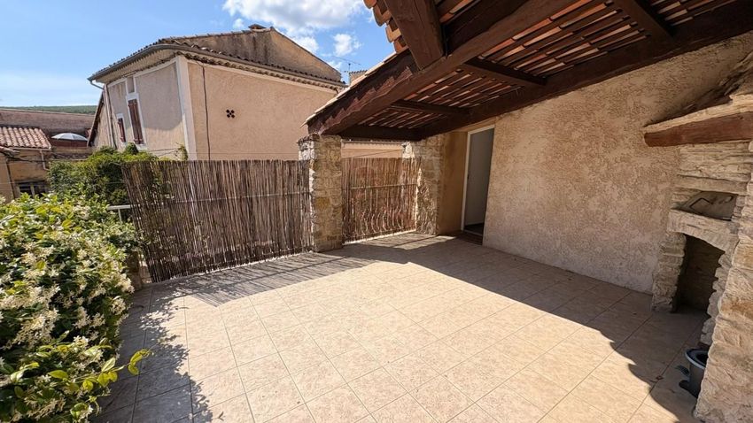 Image Terrasse à  maison de village de Saint-Étienne-les-Orgues