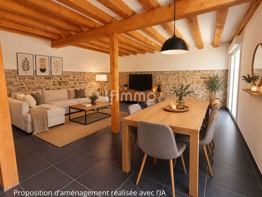 Image Salon à  maison individuelle de Ergersheim