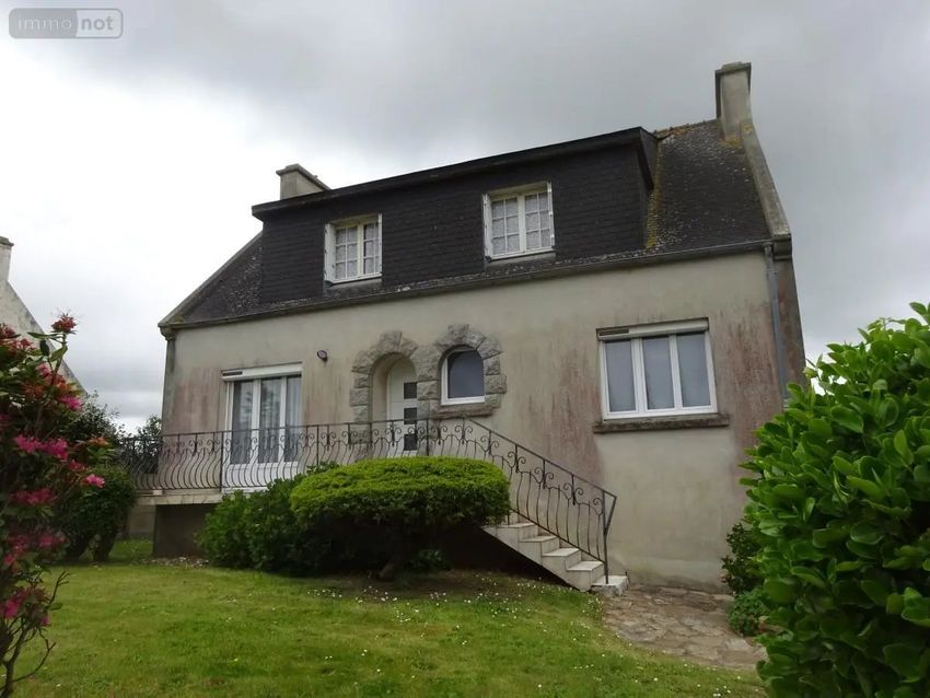 Image Façade à  maison individuelle de Plourin