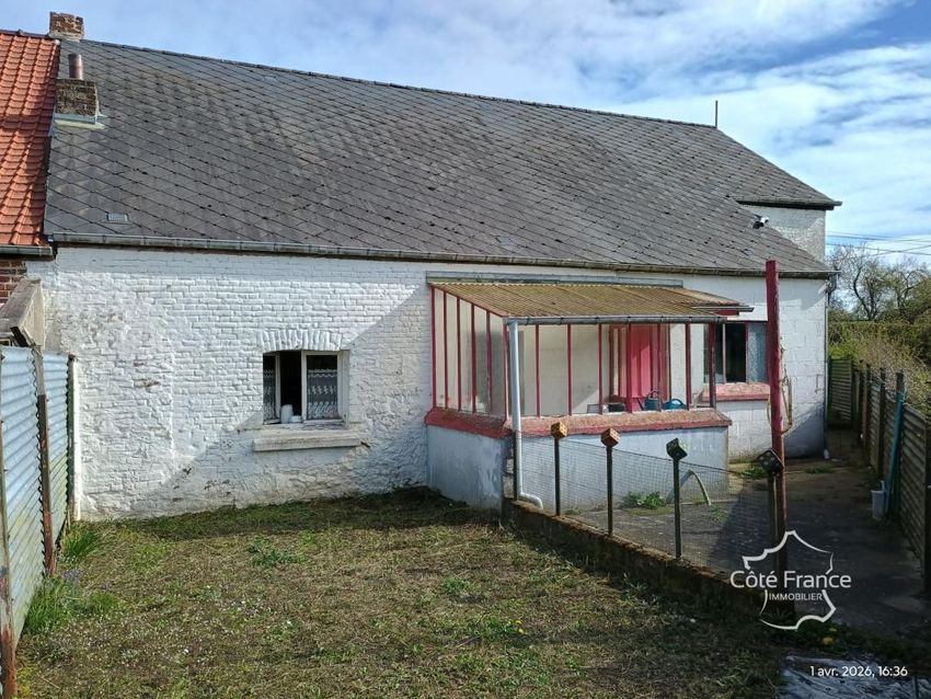 Image Façade à  maison de village de Noyelles-sur-Sambre