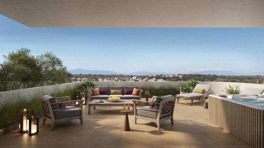 Image Terrasse à appartement de Canet-en-Roussillon