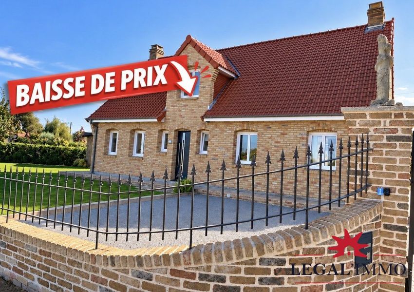 Image Façade à  maison individuelle de Ruminghem