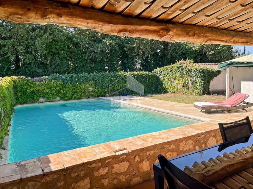 Image Piscine à  maison individuelle de Mollégès