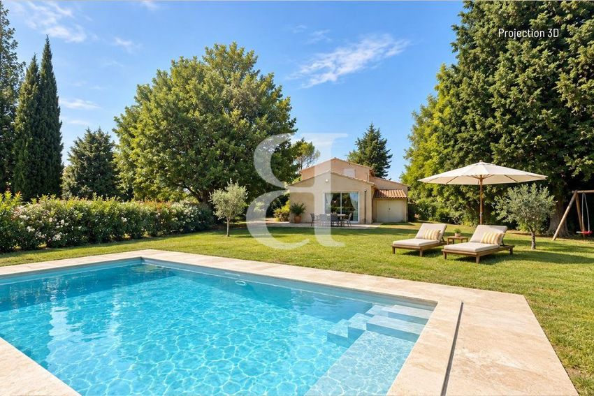 Image Piscine à  maison individuelle de Velleron