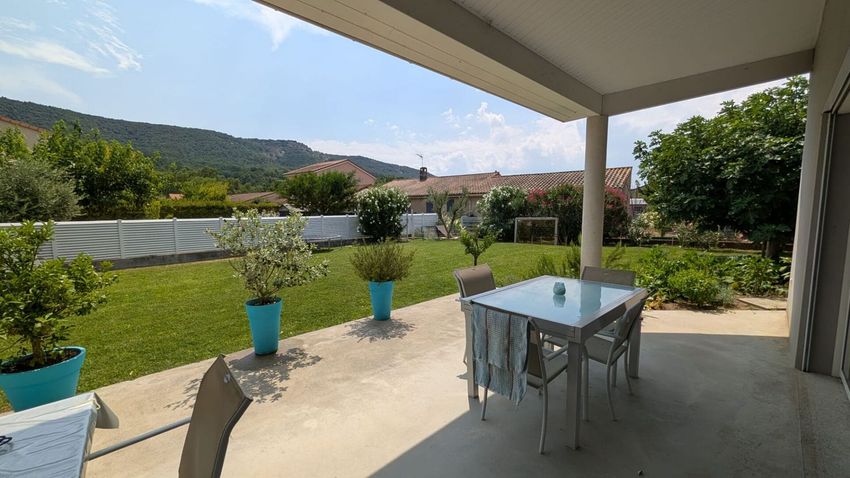 Image Terrasse à  maison individuelle de Saint-Péray