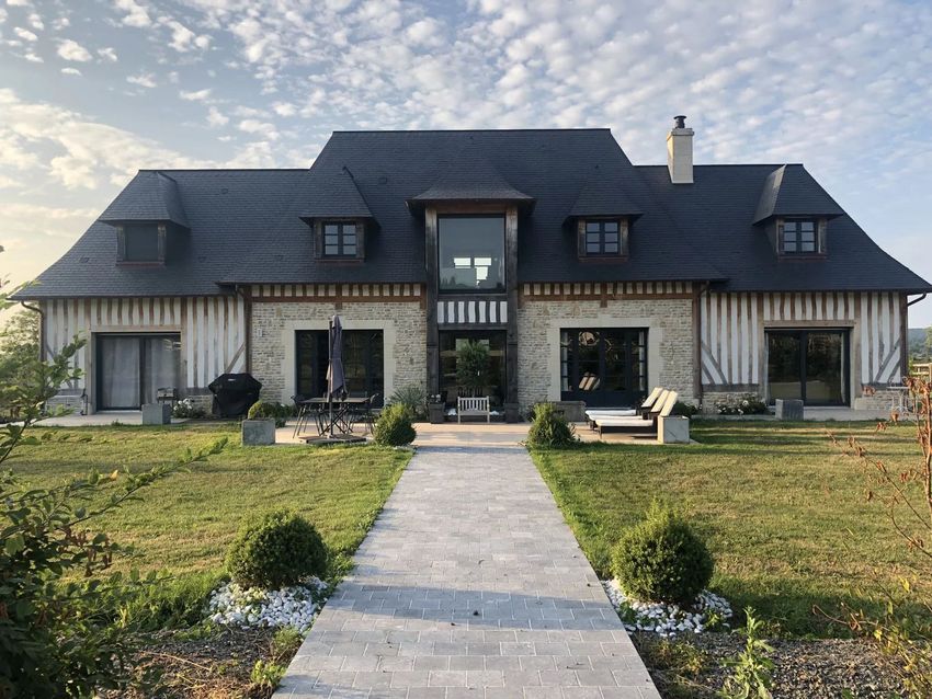 Image Façade à  ferme de Reux