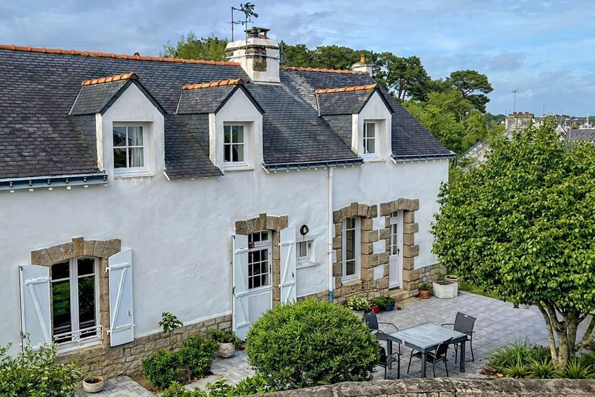 Image Façade à  maison individuelle de La Trinité-sur-Mer