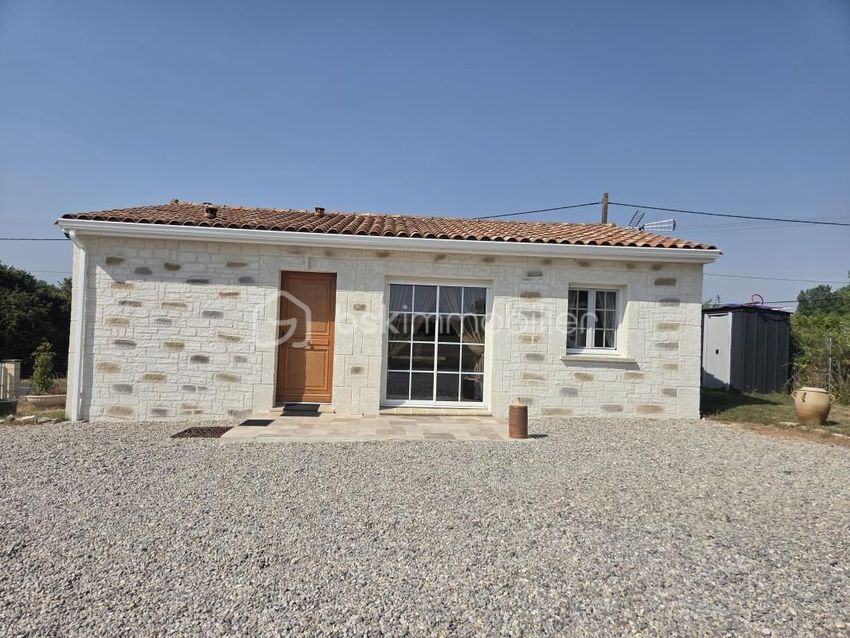 Image Façade à  maison individuelle de Aigre